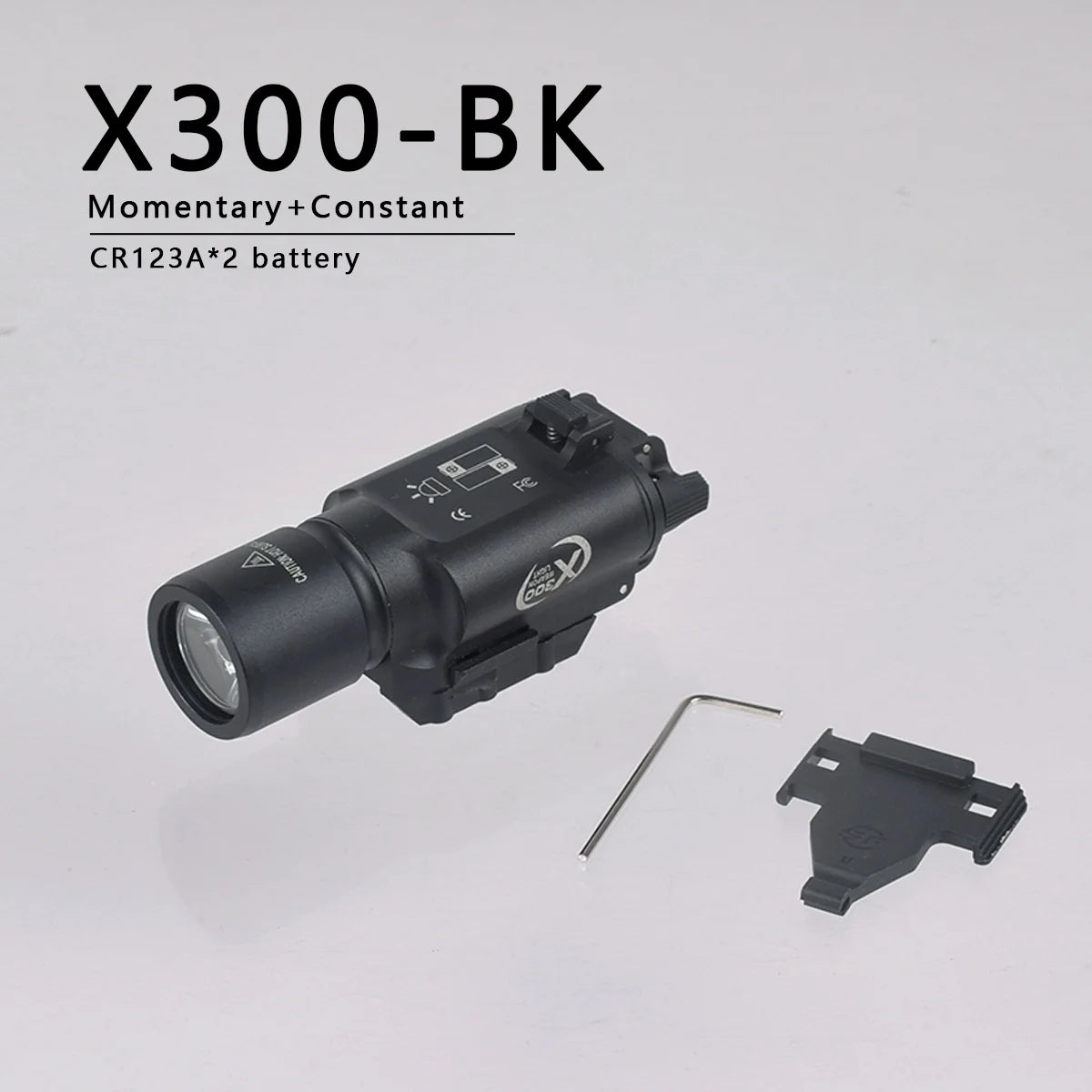 SureFire M600C/M600/M300/X300 Tactical Scout Light — Rifle Flashlight with Momentary Pressure Switch, US Warehouse