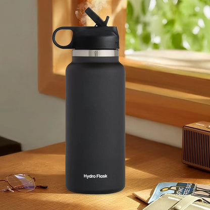 40oz Insulated Water Bottle – Stainless Steel Vacuum Flask, Keeps Drinks Hot & Cold, Flex Cap
