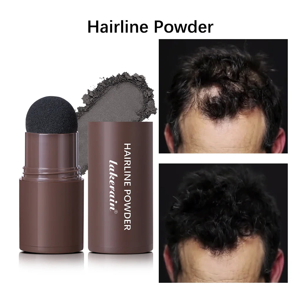 Waterproof Hairline Root Concealer Pen - Instant Gray Coverage Powder Stick for Easy Blending and Natural-Looking Hair Touch-Ups