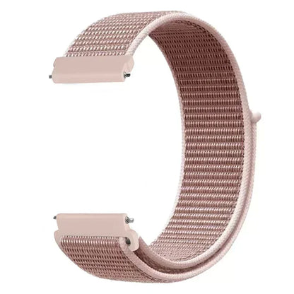22mm Sport Nylon Loop Watch Band – Breathable Replacement Wristband for NORTH EDGE APACHE-46 Smartwatch, Durable Adjustable Strap