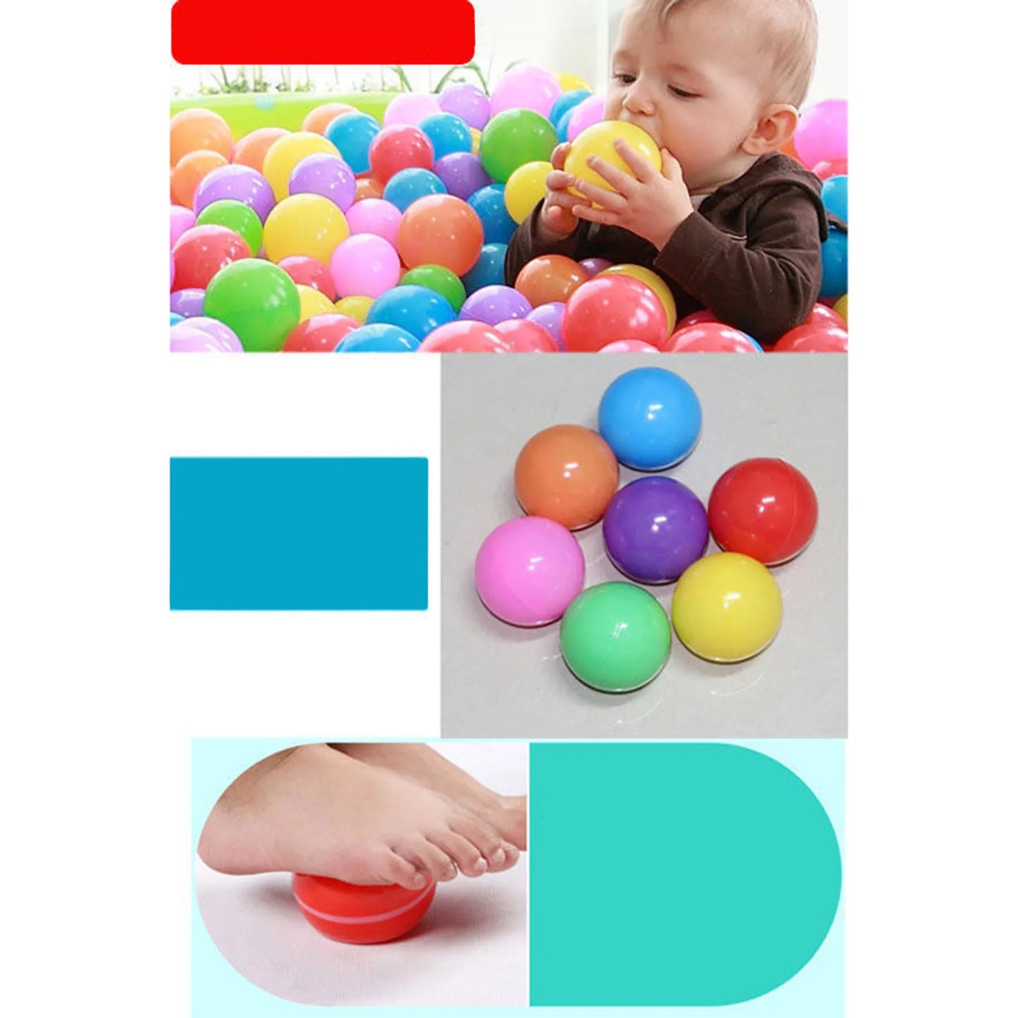 50/100PCS Colorful Soft Water Balls – Outdoor Pool & Ocean Wave Balls for Kids, Baby Toys, Eco-Friendly Stress Relief Balls