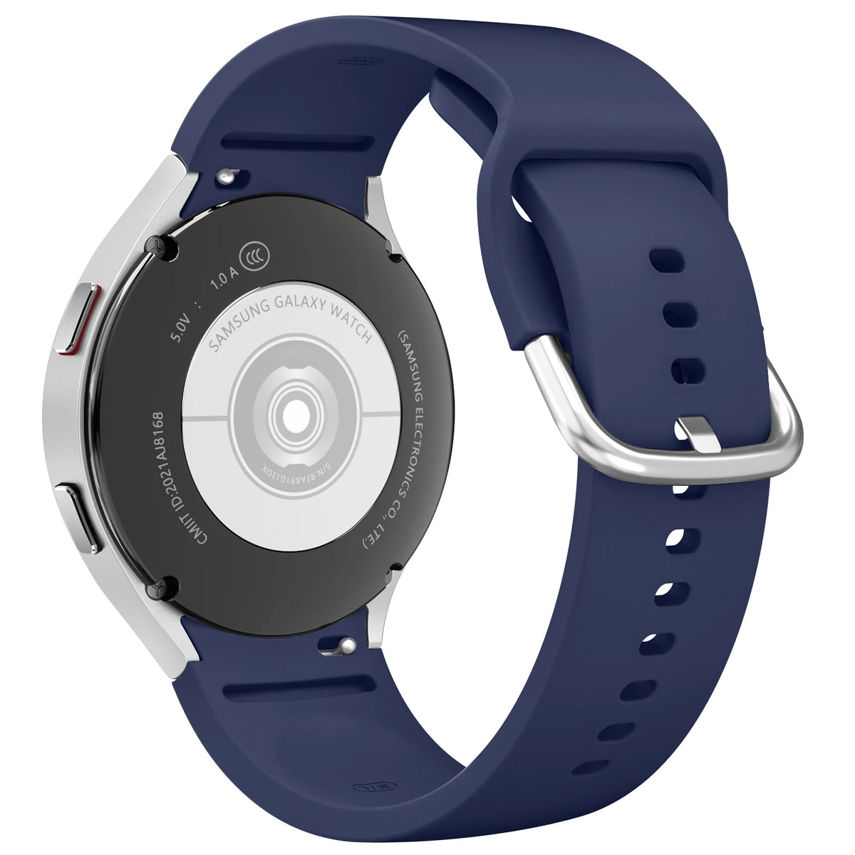 Samsung Galaxy Watch Soft Silicone Strap - Replacement Band for Watch FE/7/6/5/4, Watch 5 Pro and Watch 6 Classic 40mm–47mm