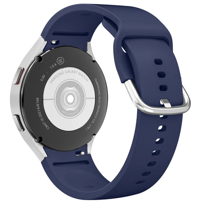 Samsung Galaxy Watch Soft Silicone Strap - Replacement Band for Watch FE/7/6/5/4, Watch 5 Pro and Watch 6 Classic 40mm–47mm