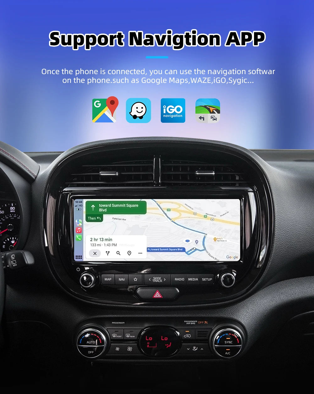 New 2-in-1 Wired to Wireless CarPlay & Android Auto Adapter – Smart Box with 5GHz WiFi, Fast Plug & Play Connection