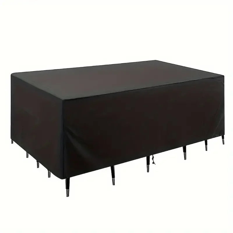 Waterproof Terrace Patio Furniture Cover - 210D Protective Cover Suitable for Outdoor Sofa Set