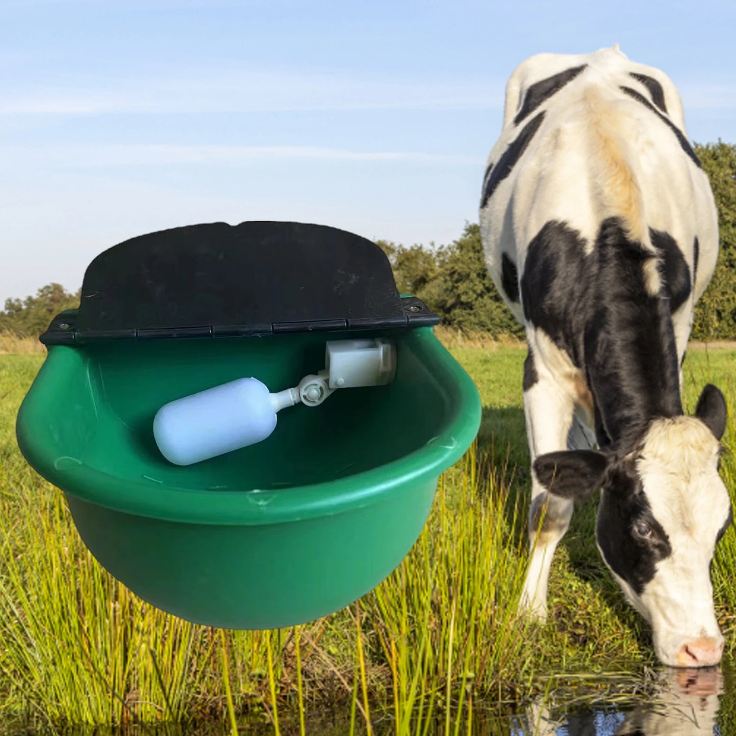 Automatic Water Bowl for Farm Animals — Cow, Sheep & Goat Drinking Feeder, Livestock Watering Tool