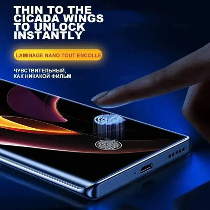 Privacy Anti-Spy Hydrogel Screen Protector – Soft Film for Samsung Galaxy S25/S24/S23/S22/S21/S20 & Note 10/20 Ultra