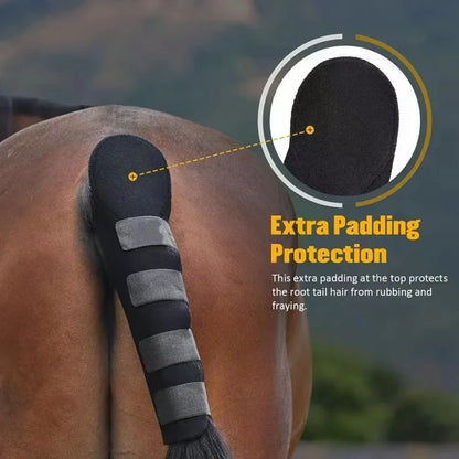 Horse Tail Ponytail Protective Bag – Mosquito-Proof Storage Cover for Equestrian Horse Tail Care