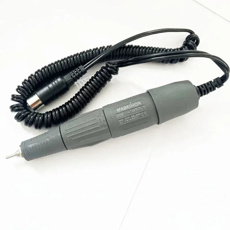 STRONG 210 Nail Drill Machine – 45000RPM Micromotor Handpiece for Polishing, 35K & 45K RPM, 2.35mm SDE-H37LN H37L1 102L 105