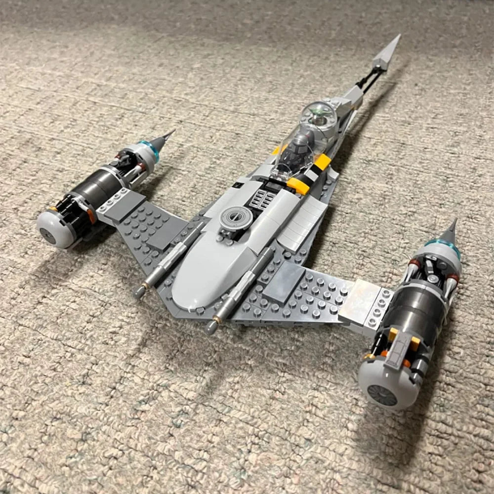 Creative N1 Starfighter Model Toy – Star Wars Series Building Blocks Set, Compatible Starfighter Construction Kit