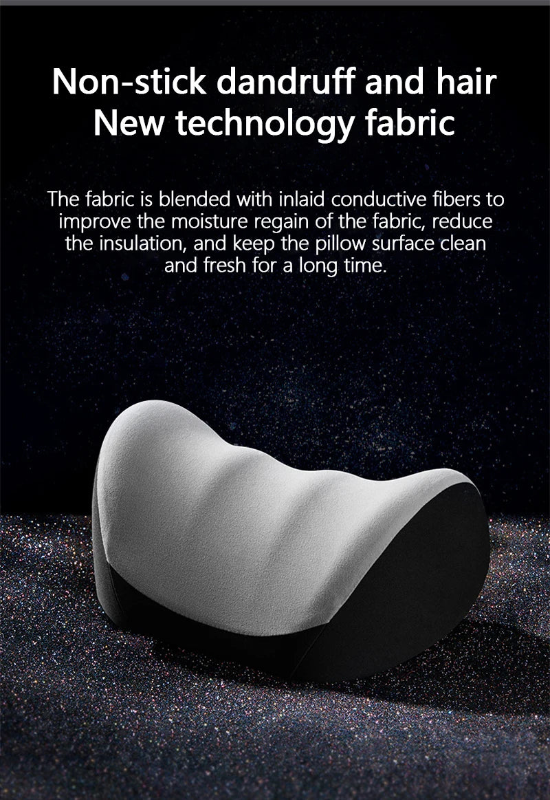 Car Electric Lumbar & Neck Massage Cushion | Single Headrest Vibration Pillow for Seat Support