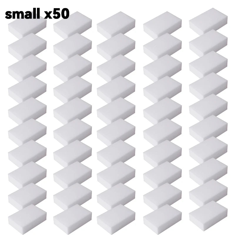 5/50PCS Melamine Magic Sponge Erasers – Cleaning Sponges for Kitchen, Bathroom & Household Cleaning Tools