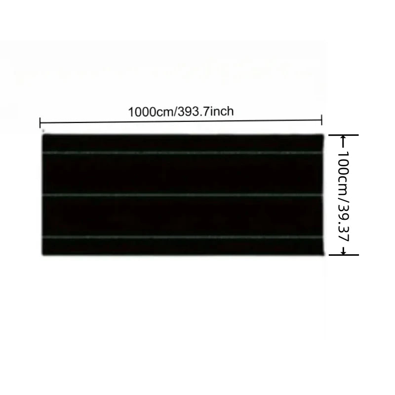 Heavy-Duty Garden Weed Barrier Fabric – Polypropylene Landscape Mat for Road & Gardening Ground Protection