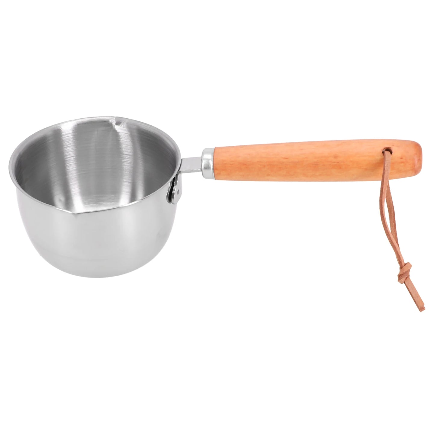 Stainless Steel Saucepan – Hot Oil & Milk Pan for Boiling, Melting & Kitchen Cooking