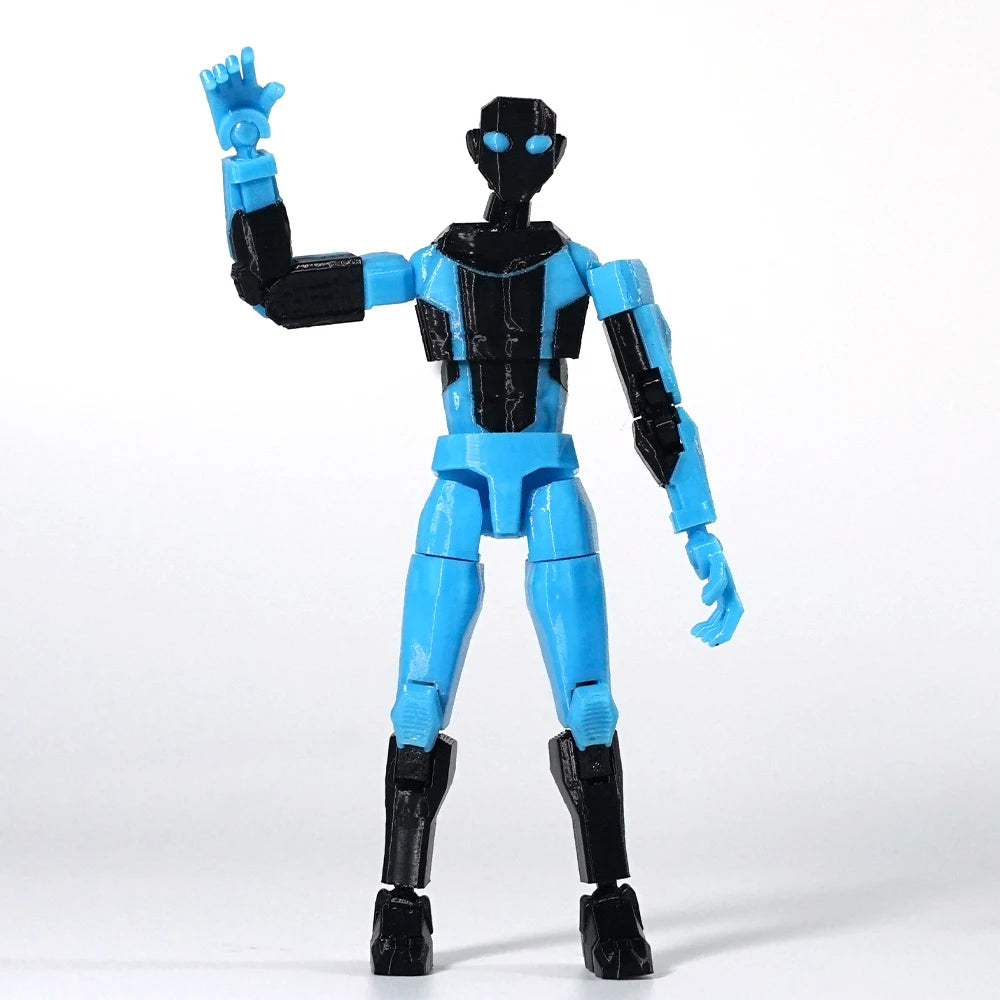 3D Printed Invincible 2.0 Superhero Action Figure – Multi-Jointed Anime Model, Shapeshift Toy & Gift Ornament