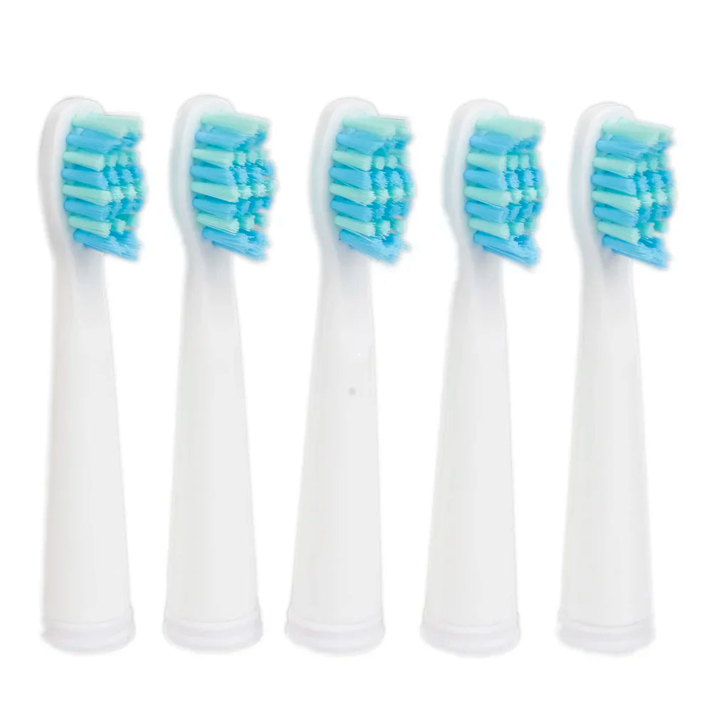 5PCS Seago Electric Toothbrush Heads - Replacement Brush Heads Compatible with SG Series Toothbrush Models