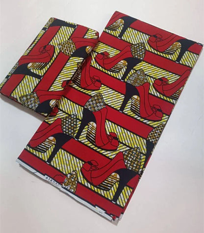 African Real Wax Print Fabric 100% Cotton - Ghana Style Ankara Pagne Nigeria Wax Tissu Soft Printed Fabric