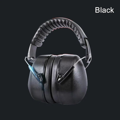 Work Safety Earmuffs – Anti-Noise Portable Ear Protectors for Work, Study, Sleeping, Woodwork & Shooting