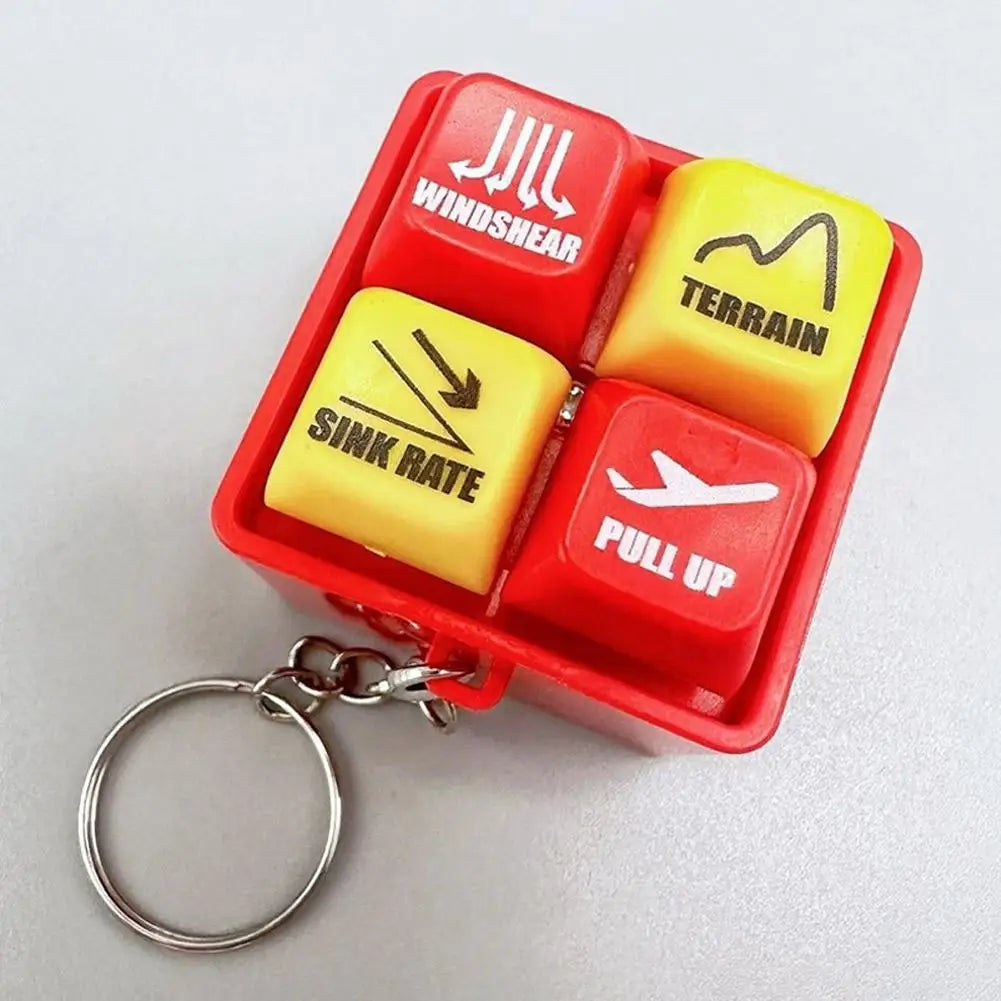 Boeing & Airbus Pilot Keychain – 737 EGPWS Warning Sound Simulator, Commercial Aircraft Car & Crew Gift