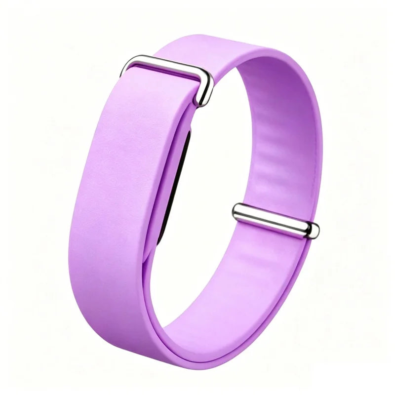 Soft Silicone Watch Strap - Replacement Sport Loop Band for Google Fitbit Air Smartwatch Fitness Tracker