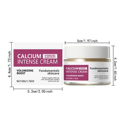 Calcium Intense Face Cream – Skin Tightening & Firming Moisturizer, Improves Elasticity, Lifts Sagging Skin & Deep Nourishing Facial Care Cream