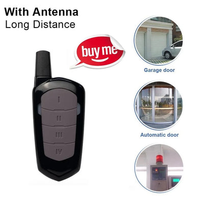 433MHz Garage Remote Control Duplicator – Gate Door Opener, Electric Rolling & Fixed Code Clone Access Portal