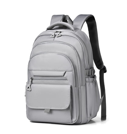 Multi-Layer Waterproof Oxford Backpack - Large Capacity, Stylish Commuter and Student Bag for Out-of-Town Travel