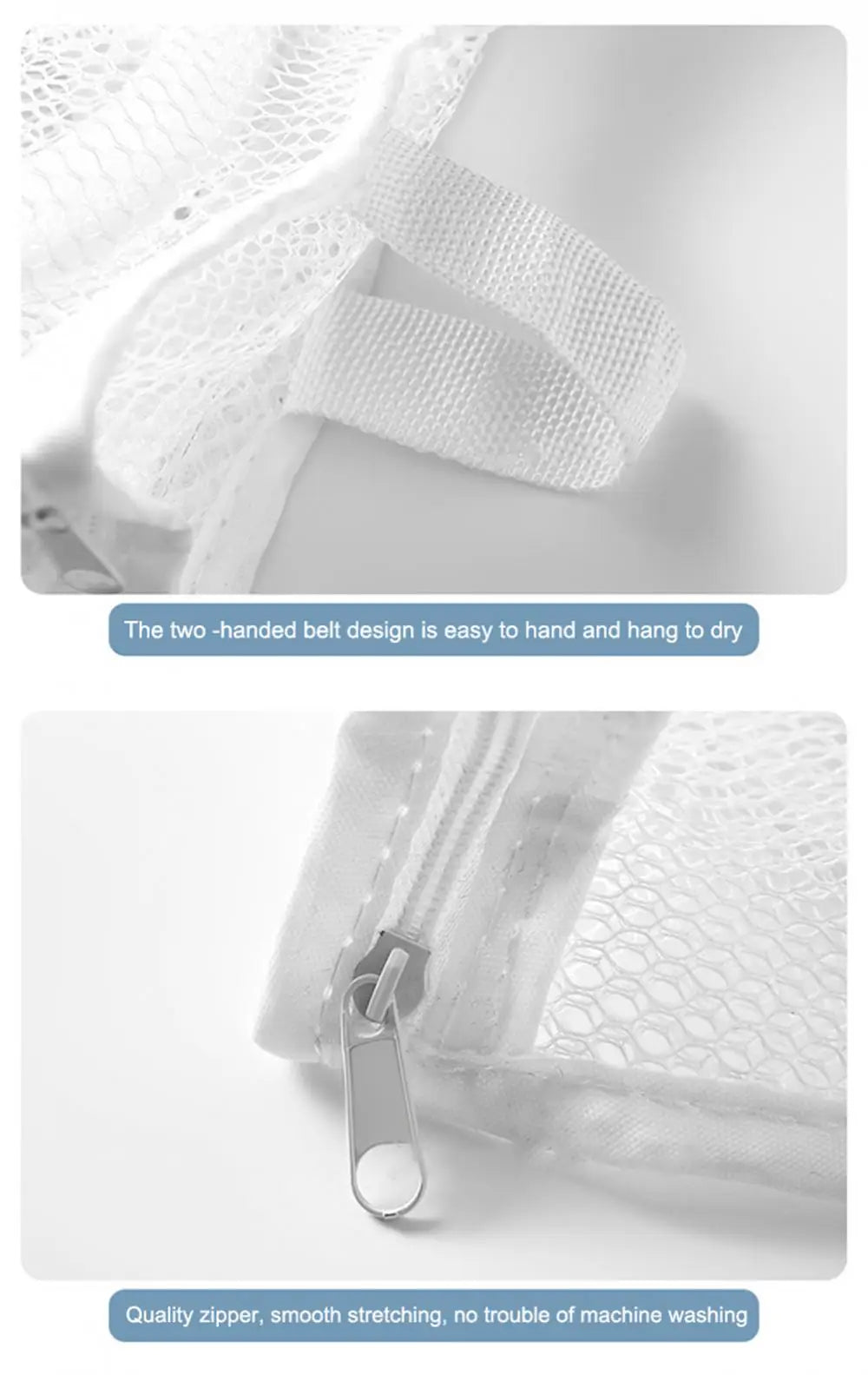 Portable Mesh Shoe Laundry Bag – Washing Machine Safe, Anti-Deformation Shoe Storage & Clothes Organizer