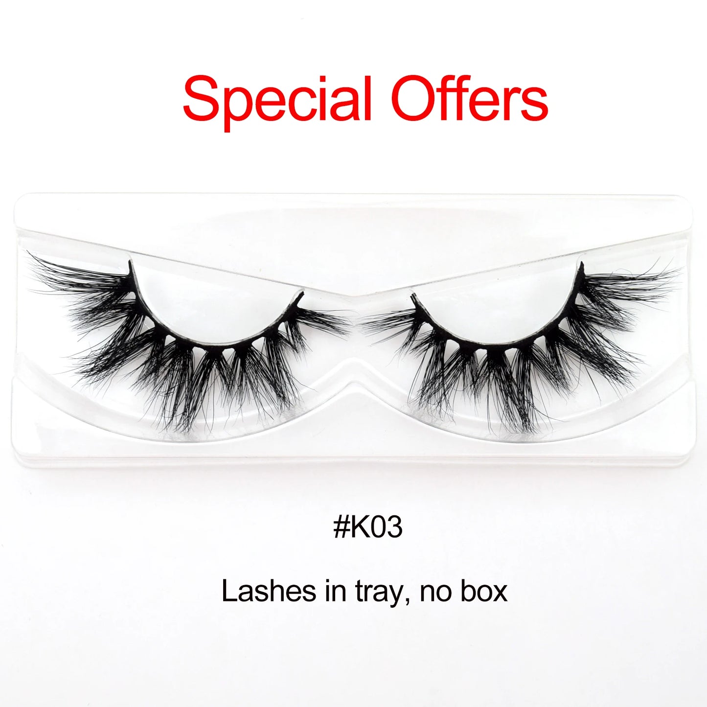 Visofree 3D Mink Eyelashes – 30/40/100 Pairs Handmade Full Strip Lashes with Tray, Cruelty-Free False Lashes for Makeup