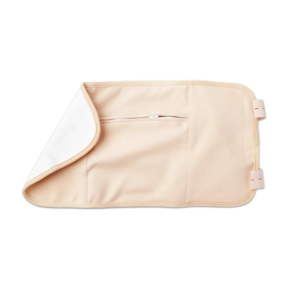 Reusable Castor Oil Pack Wrap – Organic Cotton Compress with Adjustable Elastic Strap for Body Therapy & Wellness Use