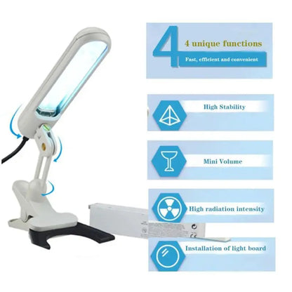UV 311nm Phototherapy Device – Philips UVB Lamp for Vitiligo, Psoriasis & Skin Treatment