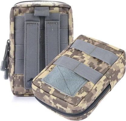 Outdoor Molle Waist Bag – Utility EDC Tool Pouch, Phone Holder for Hiking, Camping & Hunting