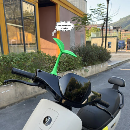 3D Car Roof Ornaments - Cute Bean Sprout Flower Bud Tentacle Exterior Decorative Stickers