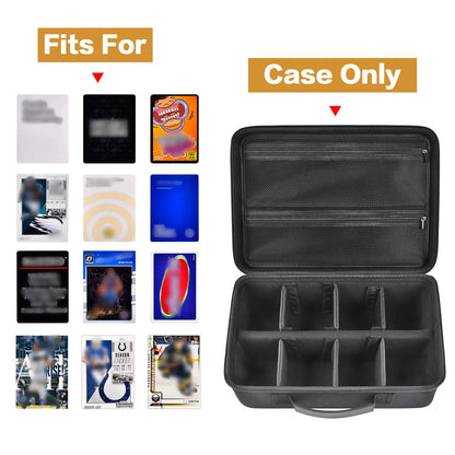 Trading Card Storage Box - Deck Boxes for 2700+ Standard Card Games, Travel Organizer Holder for TCG