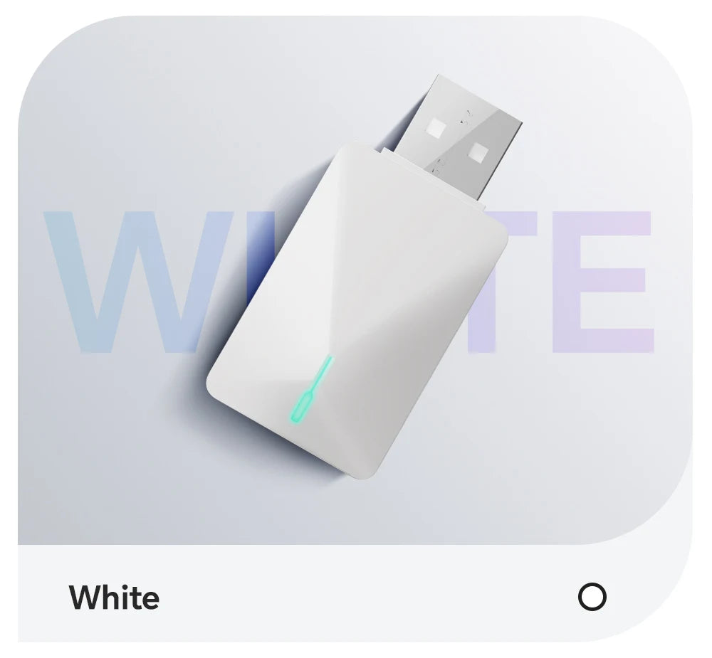2025 Wireless CarPlay Smart Box – Plug & Play WiFi Adapter, Auto Connect, Wired to Wireless Android Upgrade