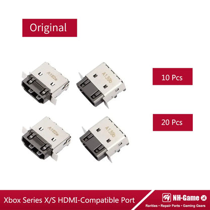 10/20pcs Xbox Series X/S HDMI Interface Socket – Replacement Port Connector for XSX/XSS Console