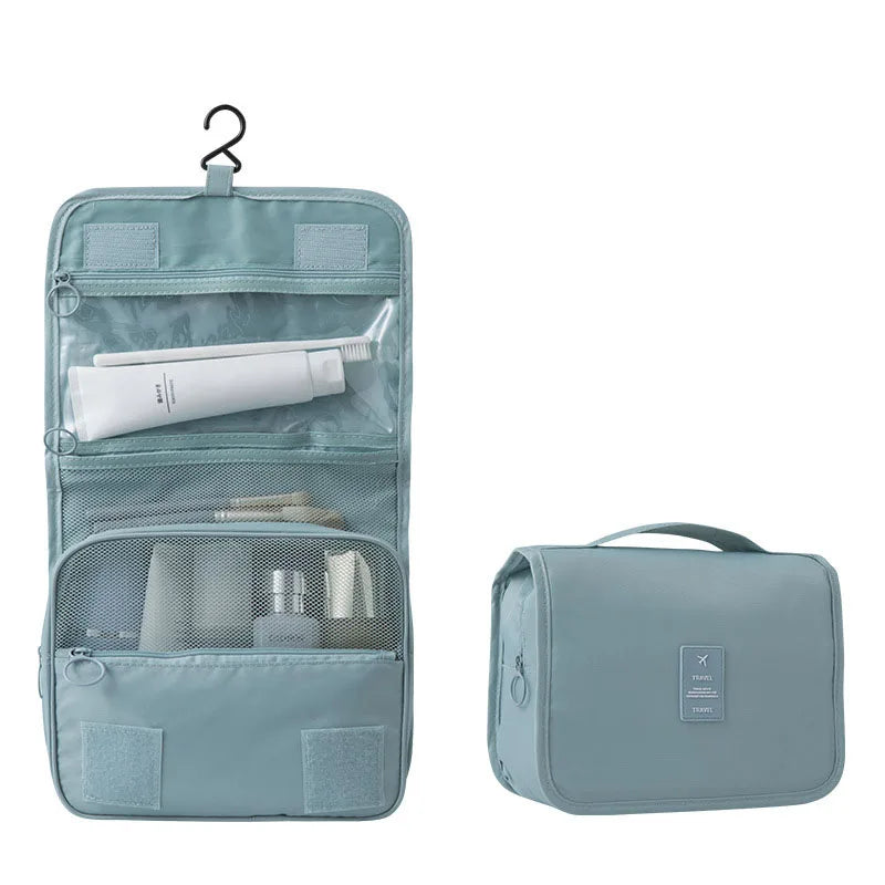 Waterproof Travel Makeup Bag – Large Capacity Toiletry Organizer & Beauty Storage Pouch