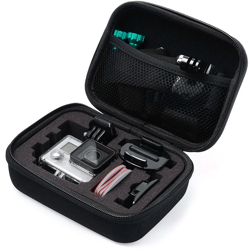 Protective Carrying Case Storage Bag for GoPro Hero 4–13, SJCAM, AKASO, DJI Osmo Action Camera Accessories