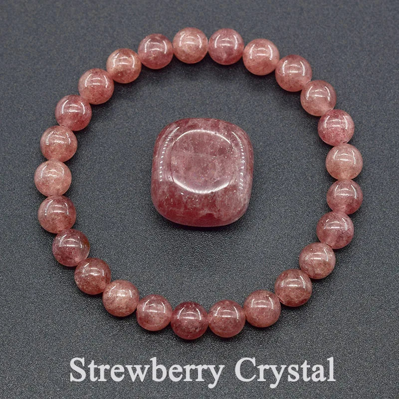 Natural 5A Lapis Lazuli Stone Bracelet - Elastic Healing Bead Jewelry Gift for Men & Women