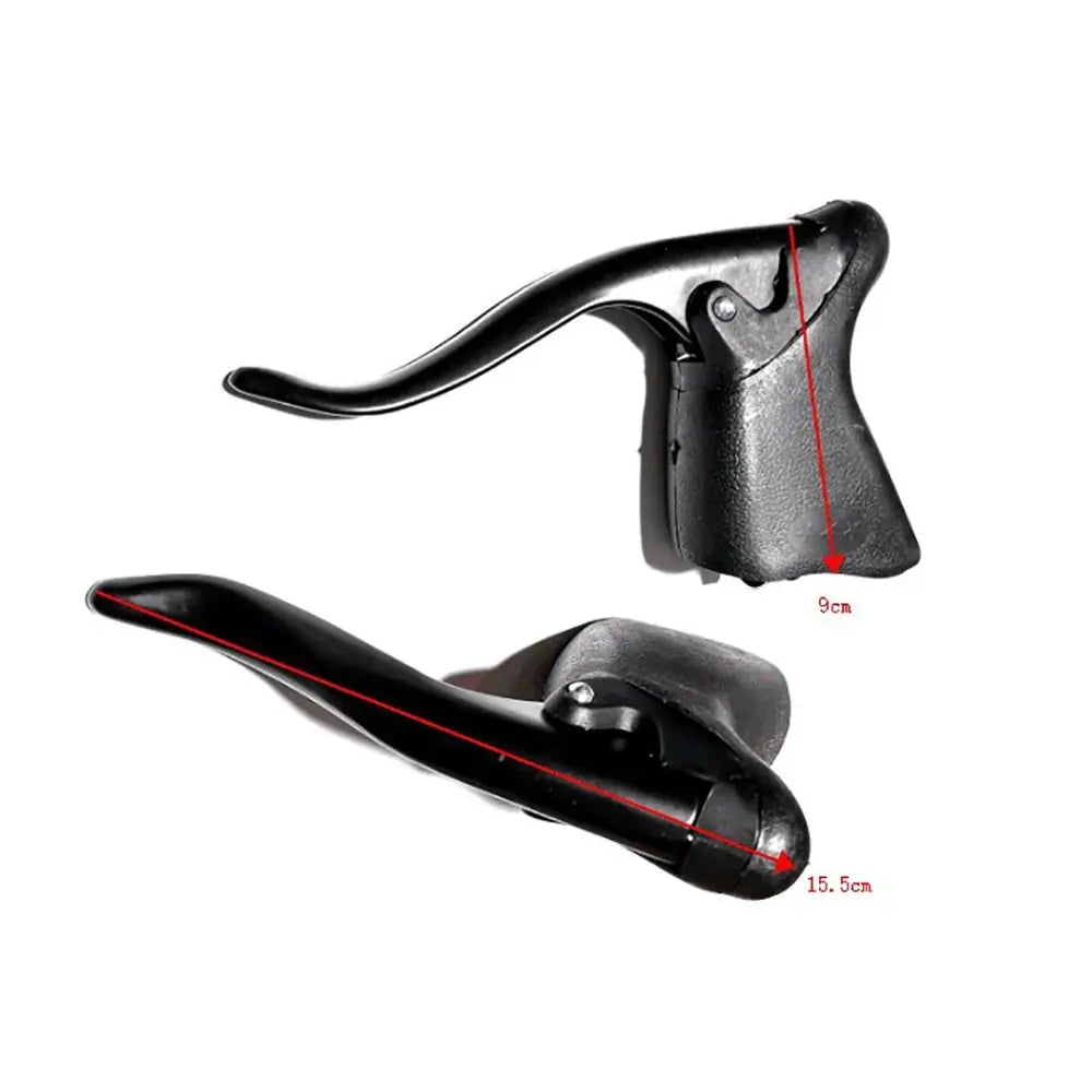 Lightweight Aluminum Alloy Bicycle Brake Levers - Replacement Road Bike Handlebar Brake Handles