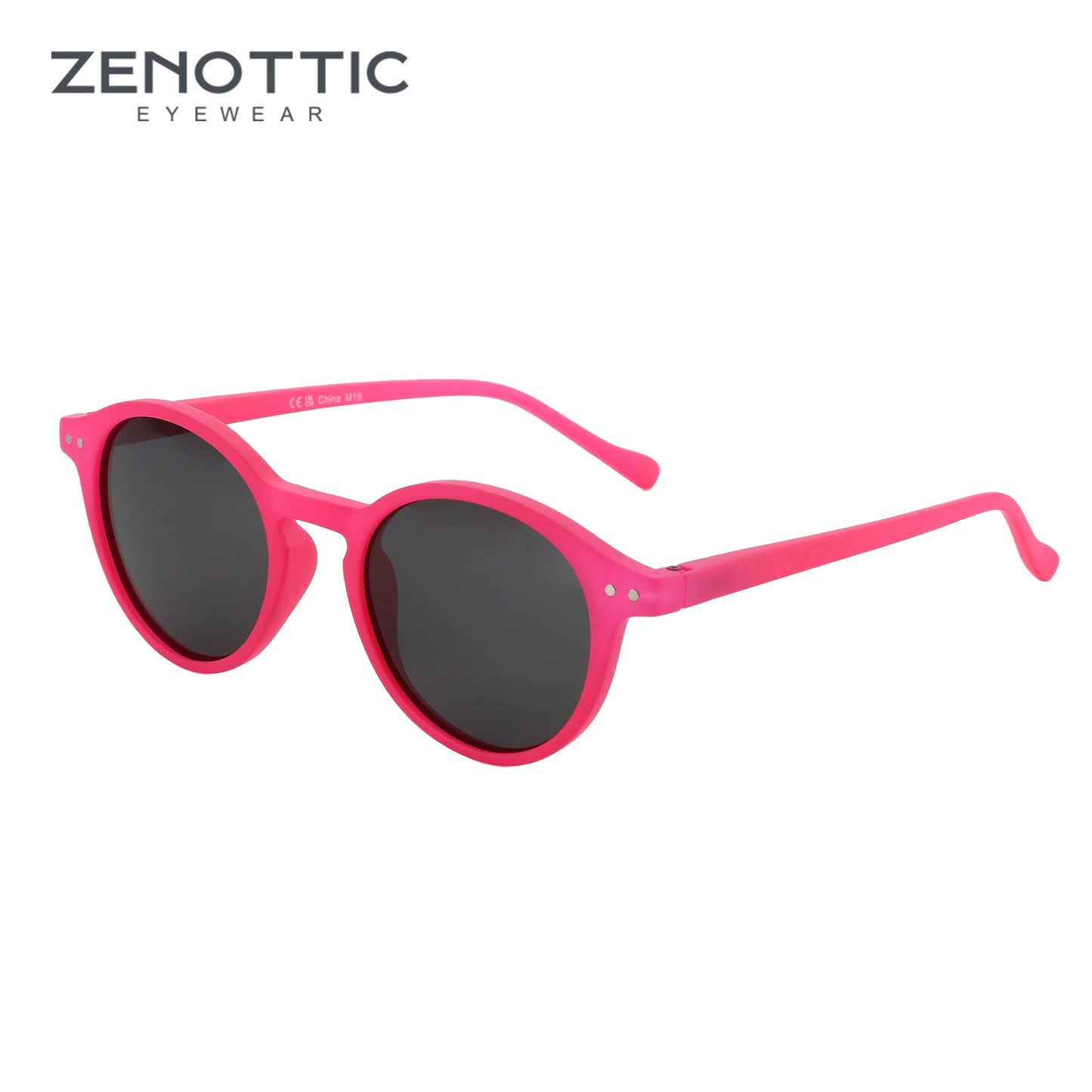 ZENOTTIC Retro Circular Polarized Sunglasses (S Size) – Vintage Small Round UV400 Goggles for Men & Women