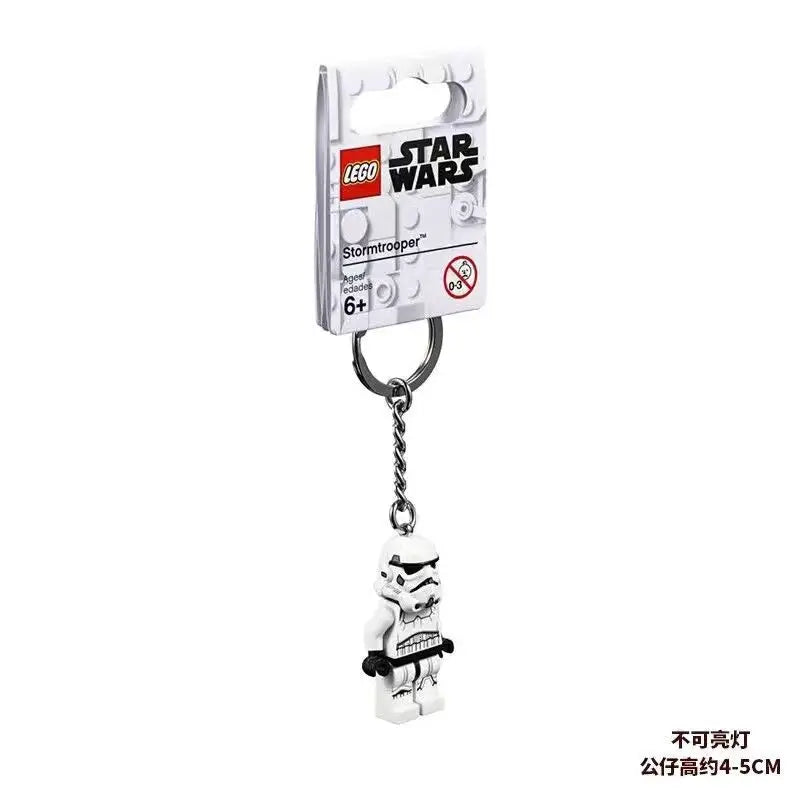 Superhero and Movie Character Keychain - Spider-Man, Miles Morales, Gwen, Batman, Iron Man, Loki, Darth Vader, Yoda and Stormtrooper Mini Figures