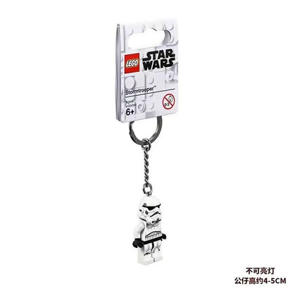 Superhero and Movie Character Keychain - Spider-Man, Miles Morales, Gwen, Batman, Iron Man, Loki, Darth Vader, Yoda and Stormtrooper Mini Figures