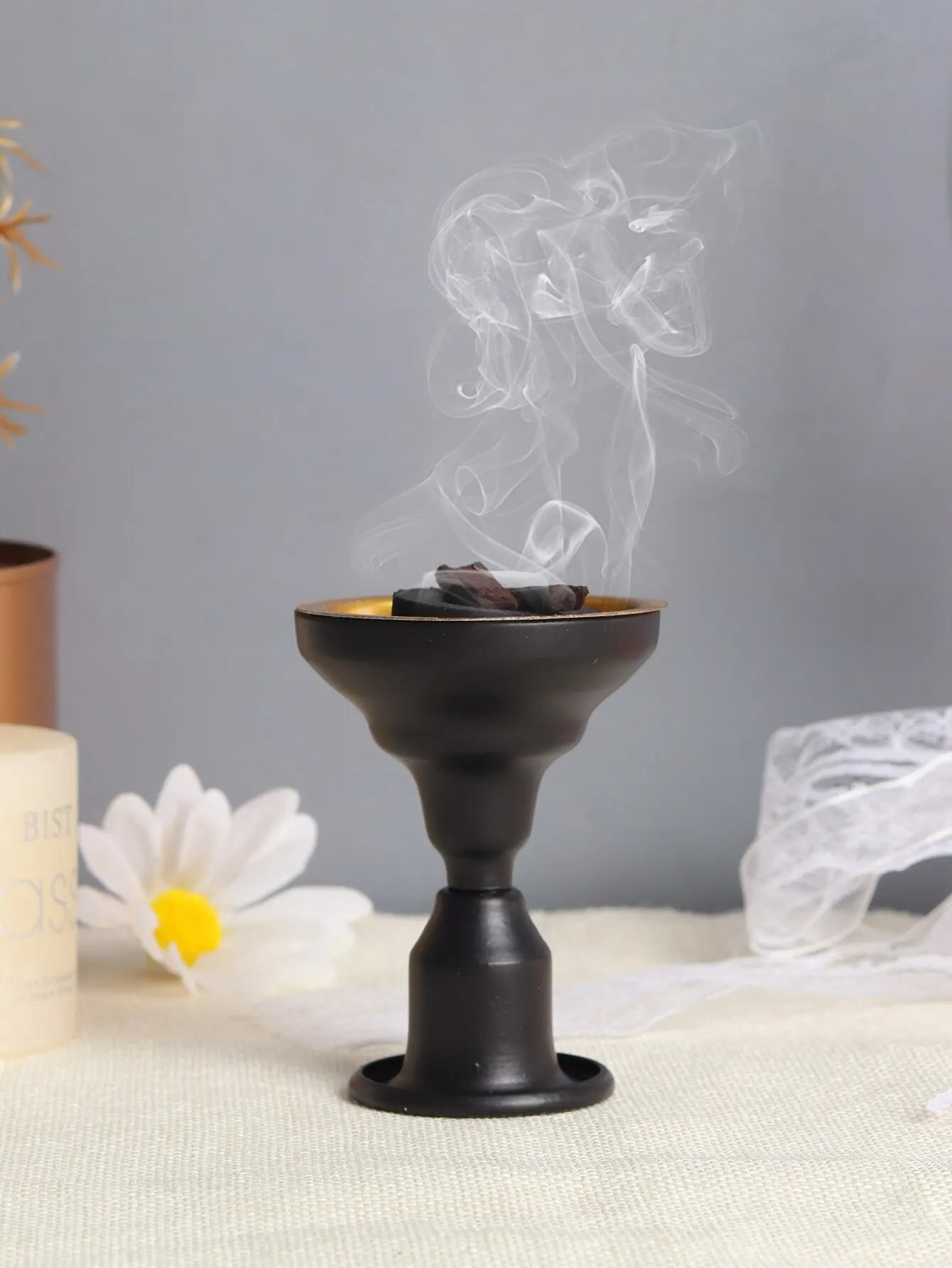 Middle Eastern European Style Incense Burner - Home Decoration and Craft Ornament for Aromatherapy