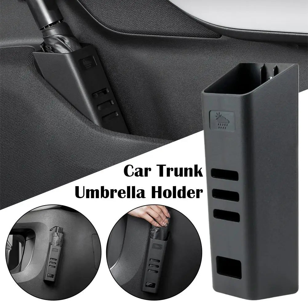 Car Umbrella Organizer - Multi-Purpose Interior Storage Rack for Umbrellas, Cups & Bottles