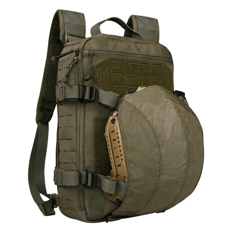 1000D Nylon Hunting Backpack – Lightweight Molle Plate Carrier Rucksack, Hiking & Sports Bag Compatible with Vest