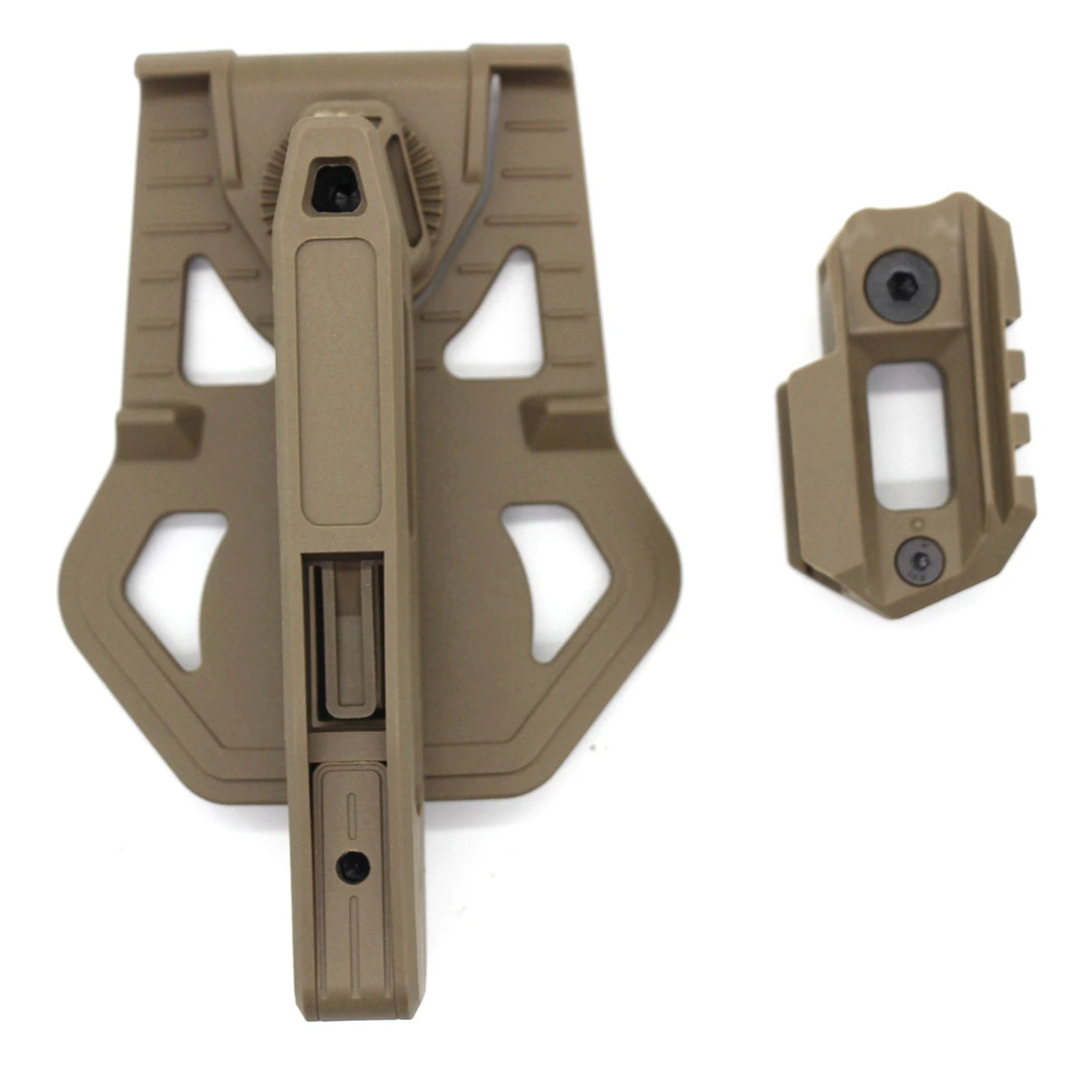 Tactical Gun Holster – Hunting Waist Pistol Case for 9mm Glock, SW40, & 357 with Rail