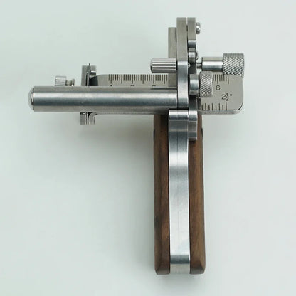 Nattools Manual Belt Cutter - 10–60mm Adjustable Stainless Steel Leather Cutting Tool