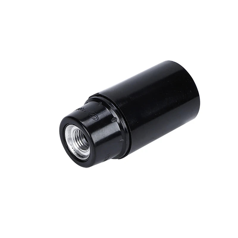 E27 Self-Locking Bakelite Lamp Holder - LED Light Bulb Socket with E14 Cap for Floor & Table Lamps