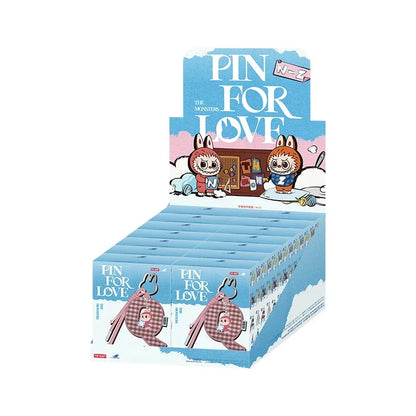POP MART The Monsters Pin for Love – Letter Pendant Blind Box Mystery Toy, Anime Figure Ornament Gift